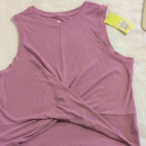 All in Motion Lavender Twist Tank Top